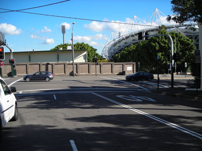 building 34 and Sydney Football Stadium